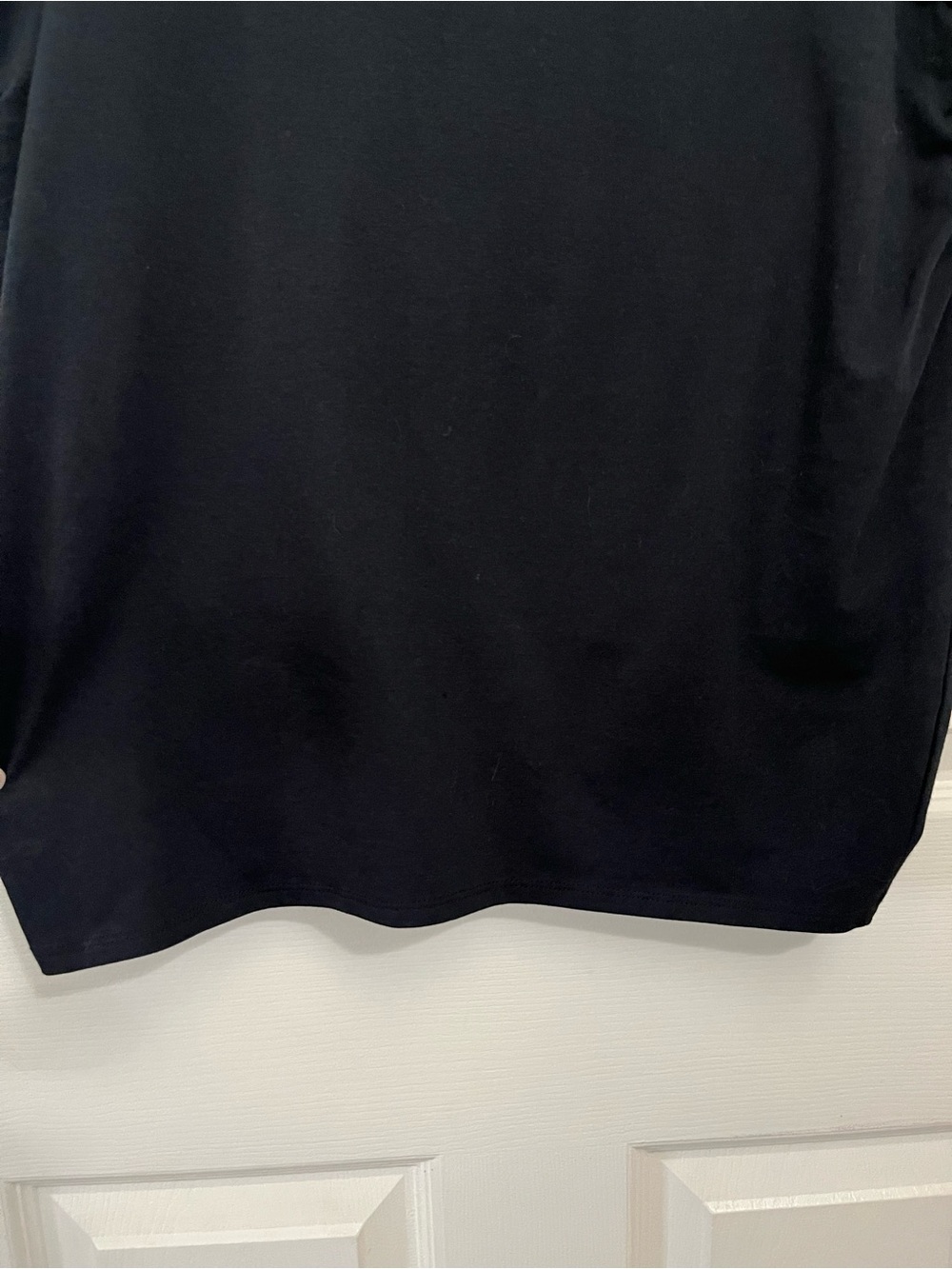 Earth Yoga Black Athletic Skirt Size L Organic Cotton Bamboo Athleisure - Picture 6 of 11